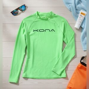 Neon Green Unisex Kona Rashguard
